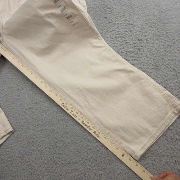 Levi's Womens Surplus Straight Jeans size 16W Herringbone Beige 38 x 27 NEW - Picture 9 of 10